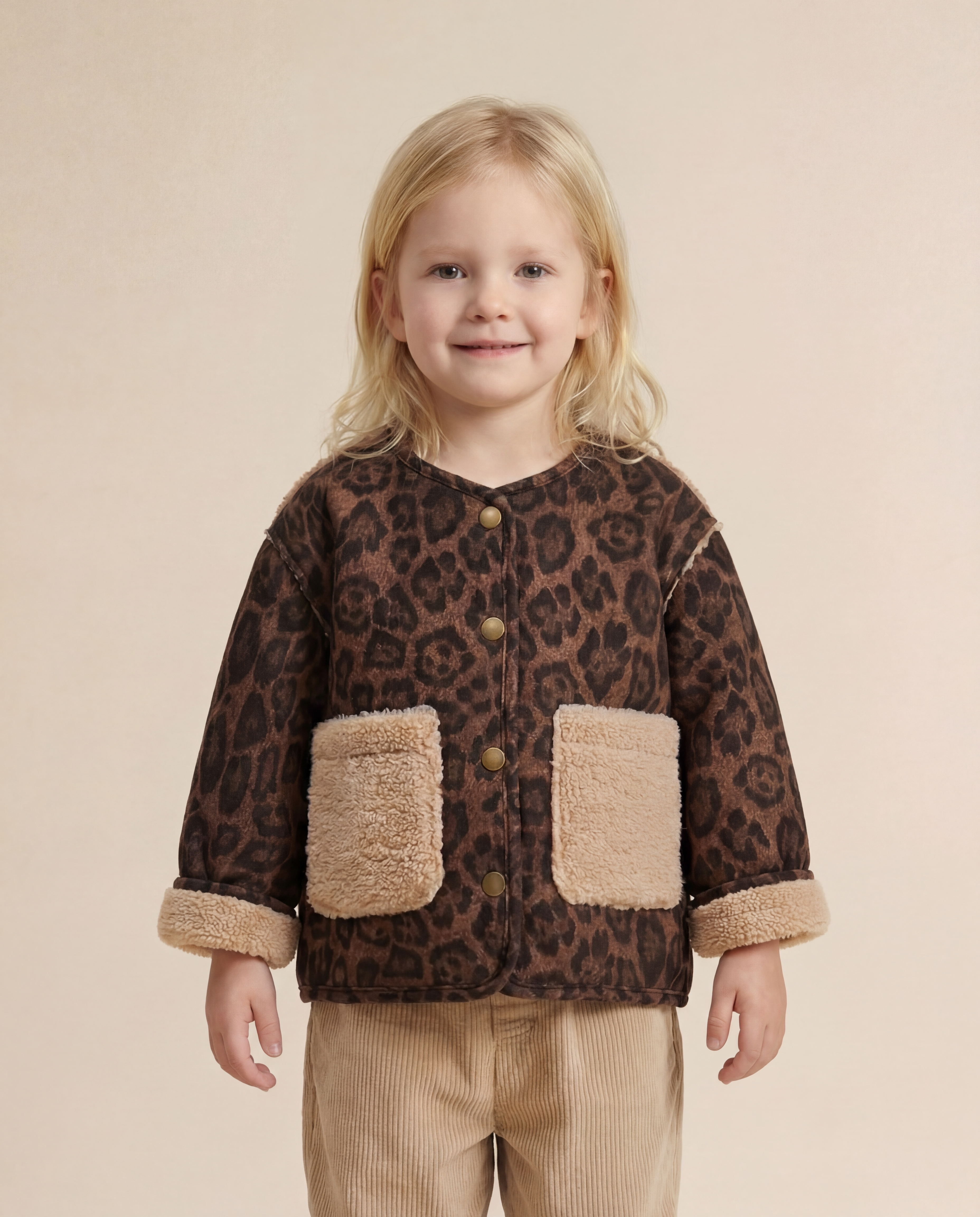 Liora | Luipaardprint Jas