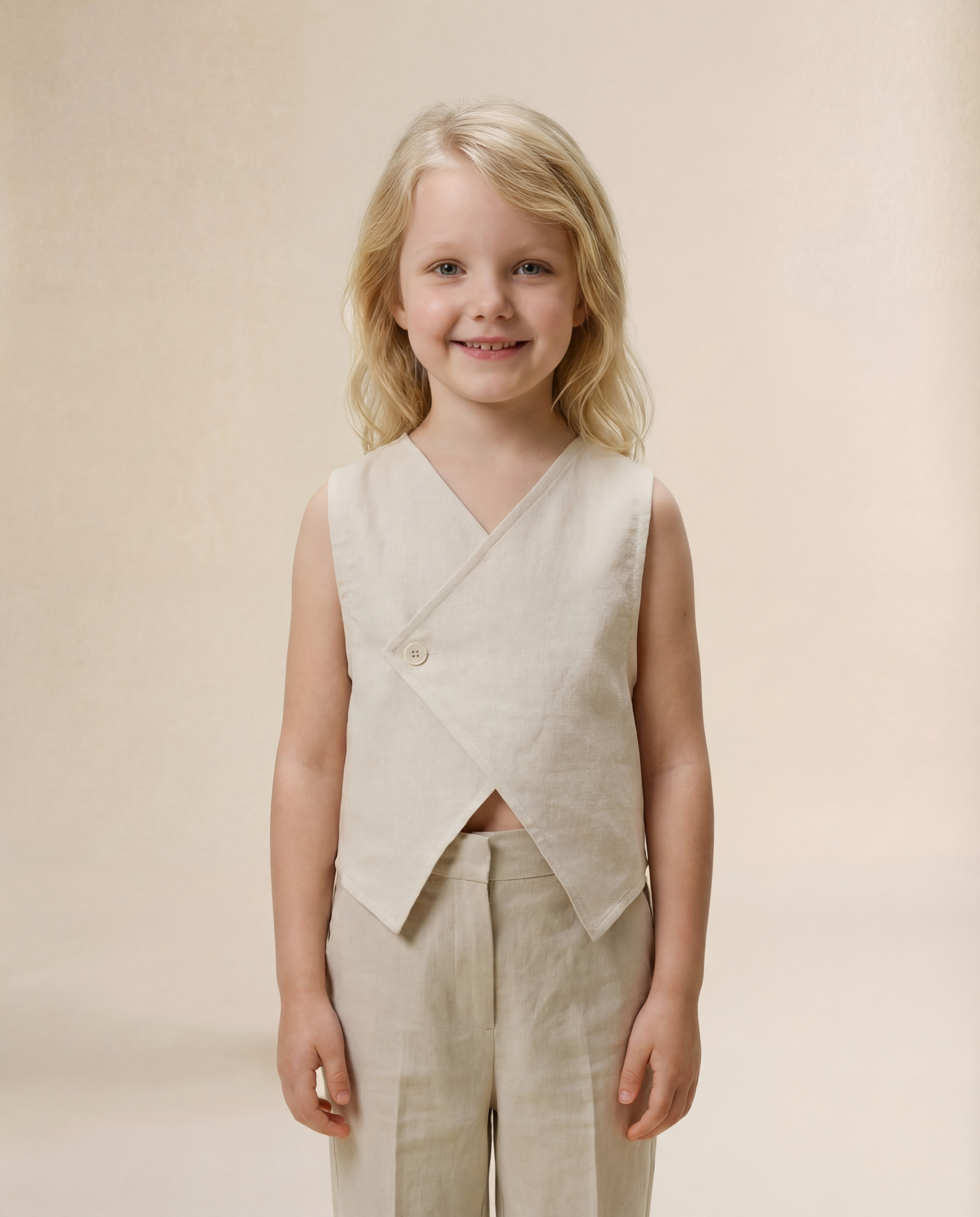 Lio | Zacht Linnen Vestje