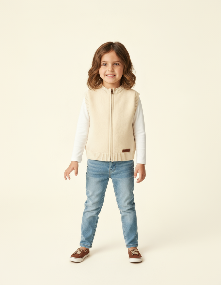 Léonie | Gebreide Waistcoat