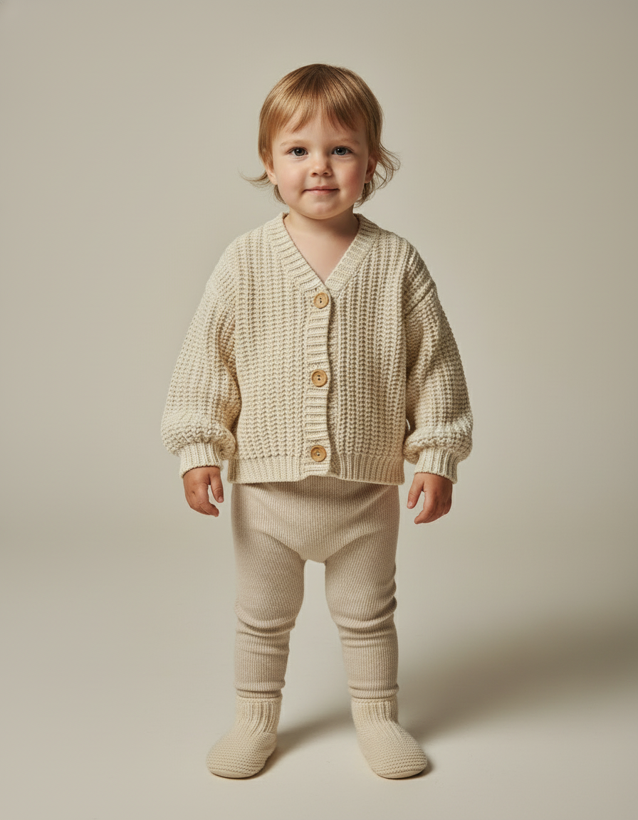 Nore | Gebreid Baby Vestje