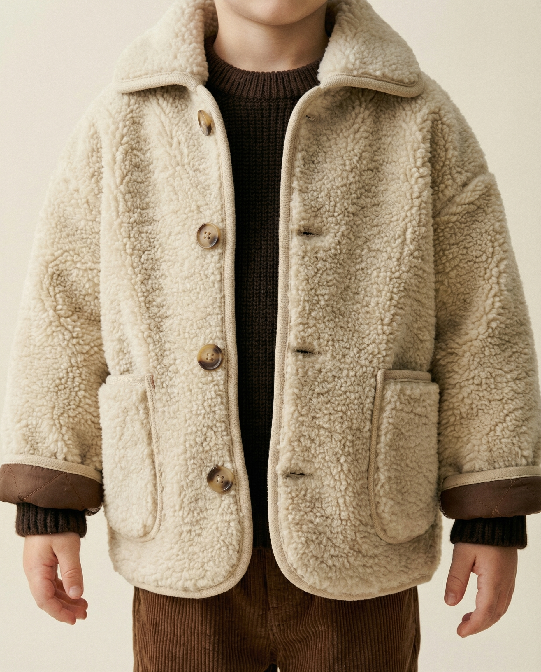 Revin | Wollen Velvet Kinder Jas