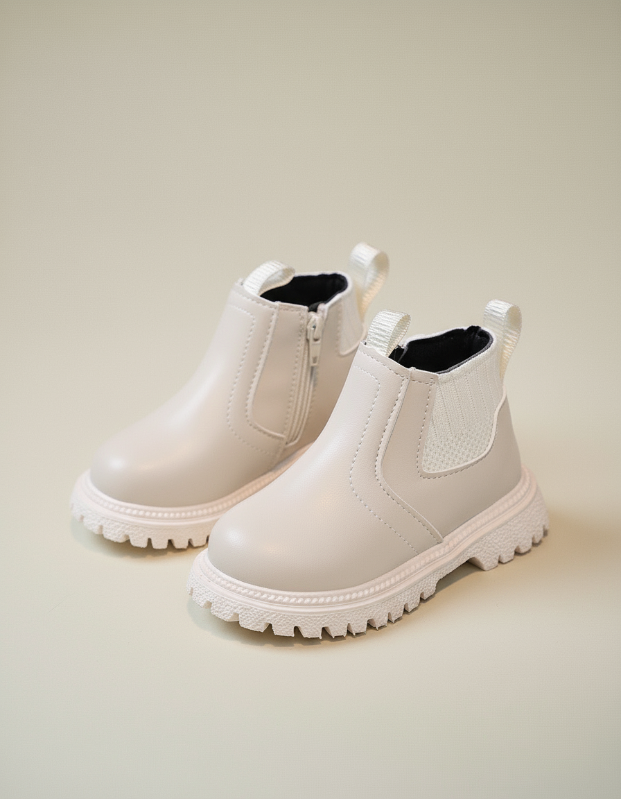 Nora | Leren Enkelboots