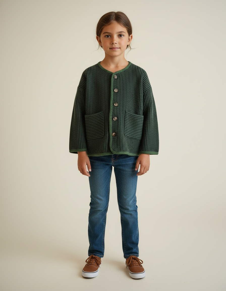 Soren | Gestreept Kinder Vest