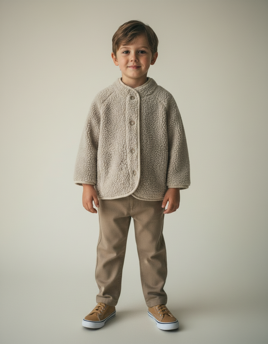 Finn | Warme Lamswollen Winterjas