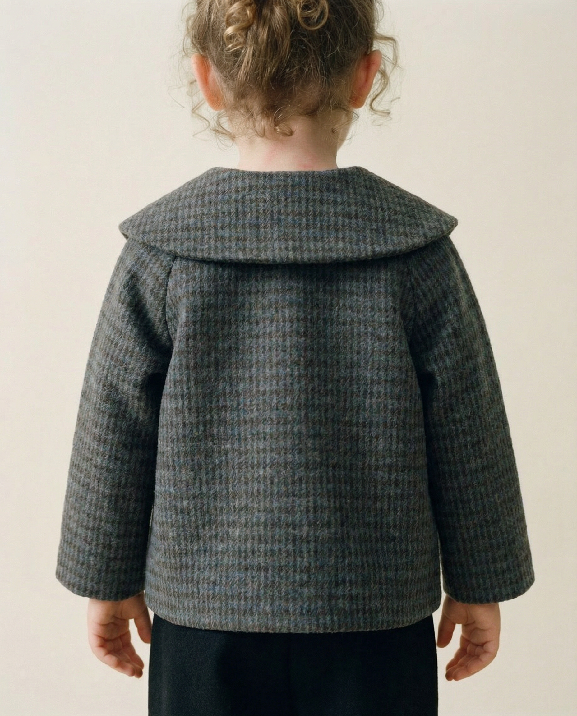 Nalai | Stijlvolle Plaid Meisjes Jas