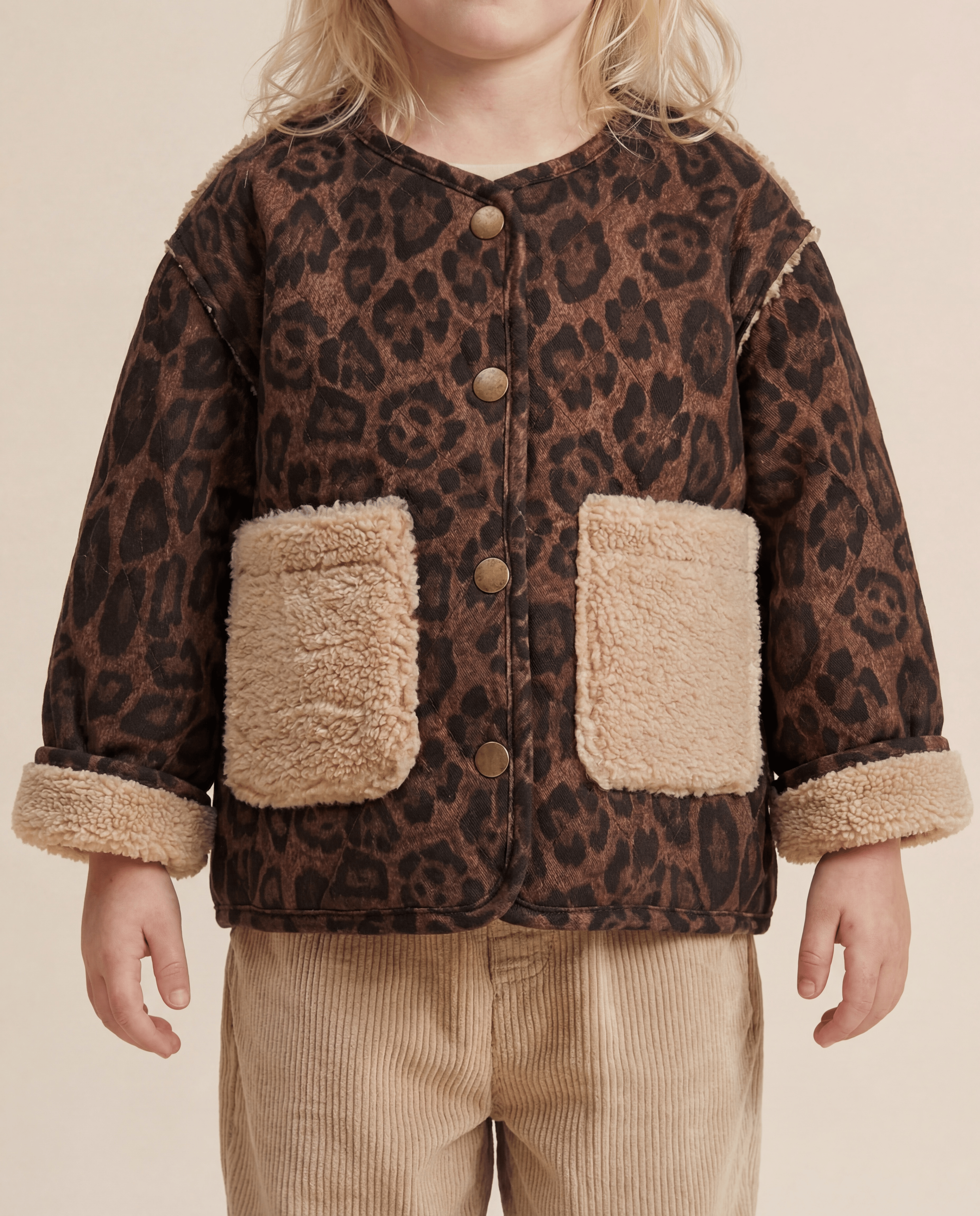 Liora | Luipaardprint Jas