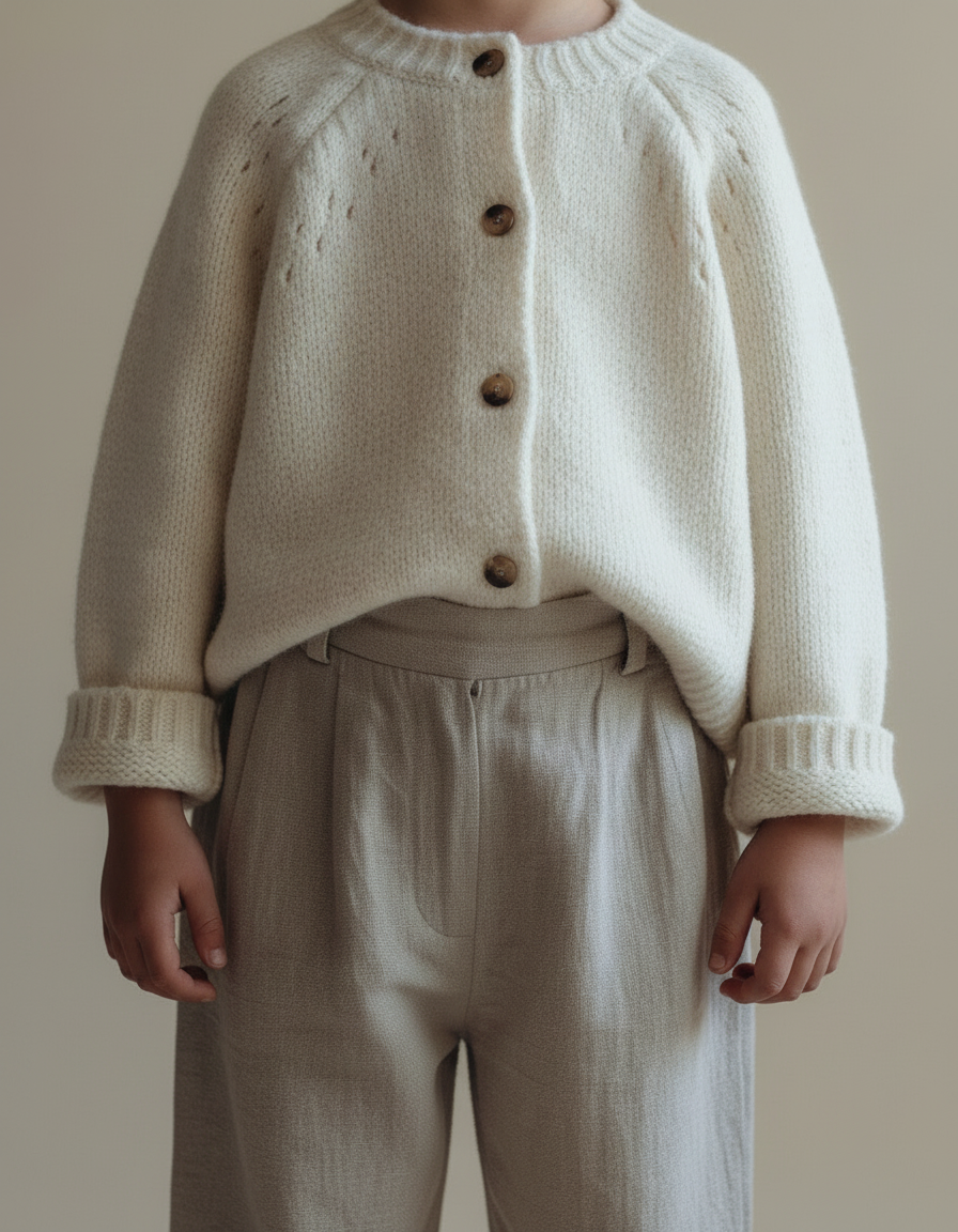 Sofie | Katoenen Gebreid Vestje