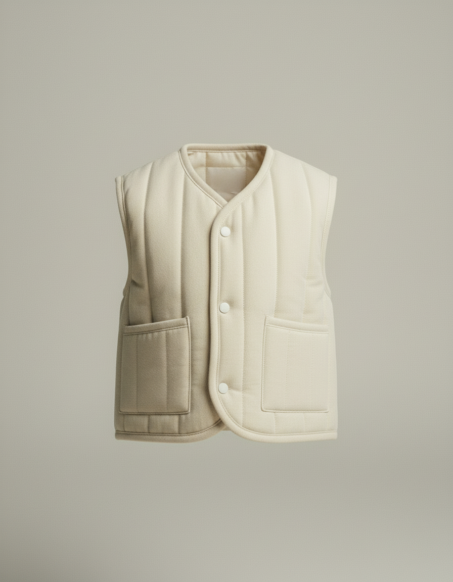 Mila | Gevoerde Katoenen Bodywarmer