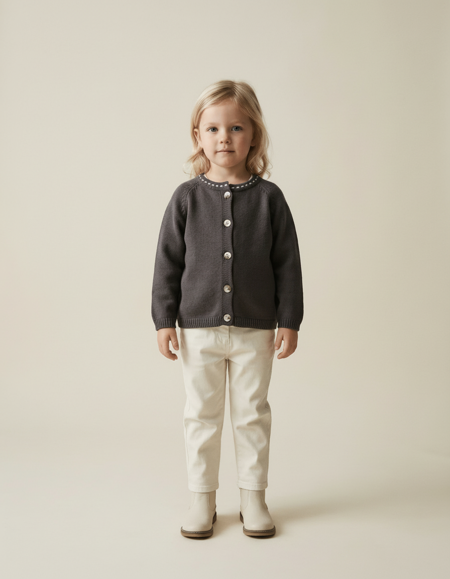 Nilo | Katoenen Gebreid Vestje