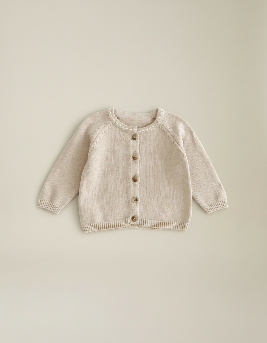 Nilo | Katoenen Gebreid Vestje