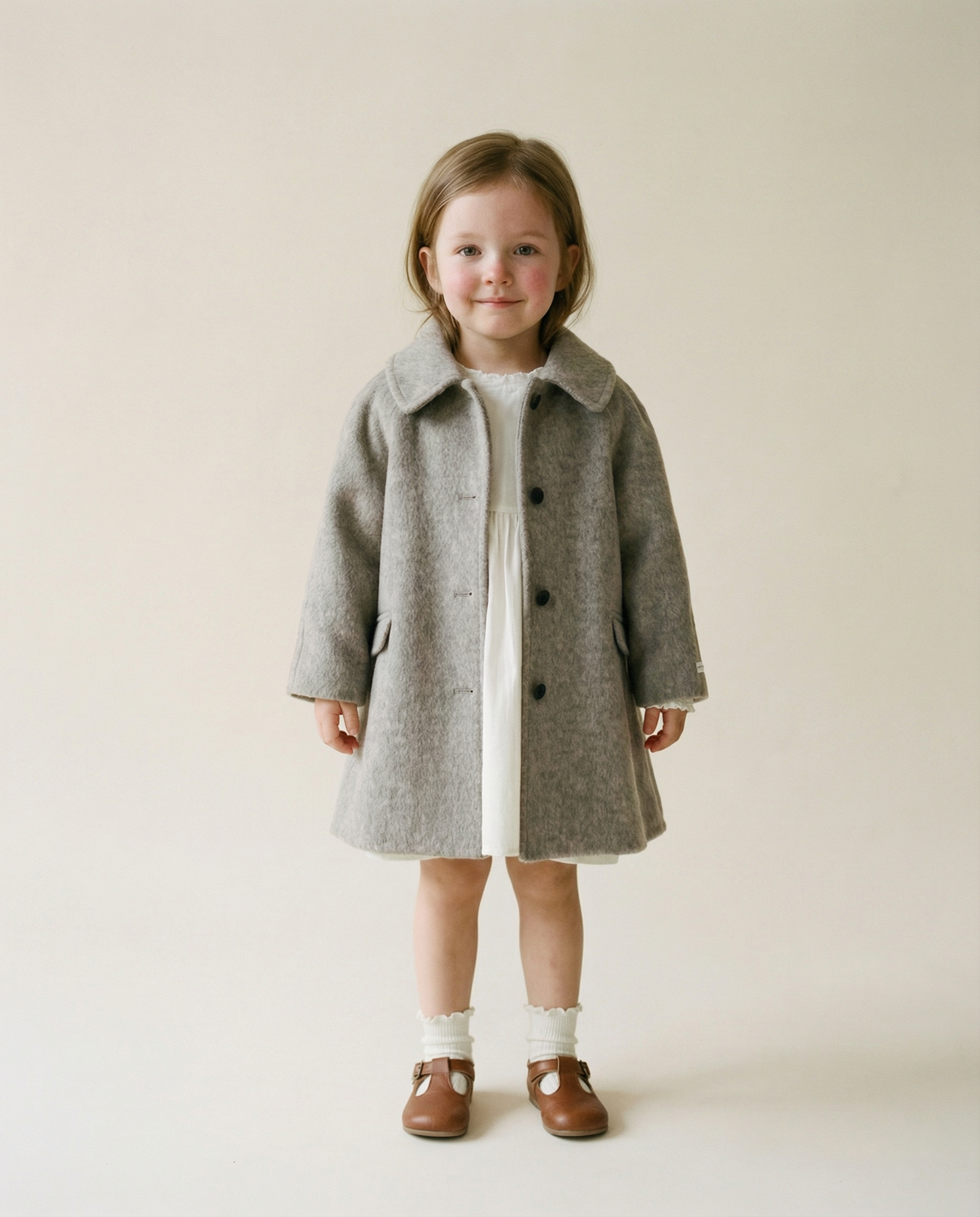 Elae | Luxe Meisjes Cashmere Jas