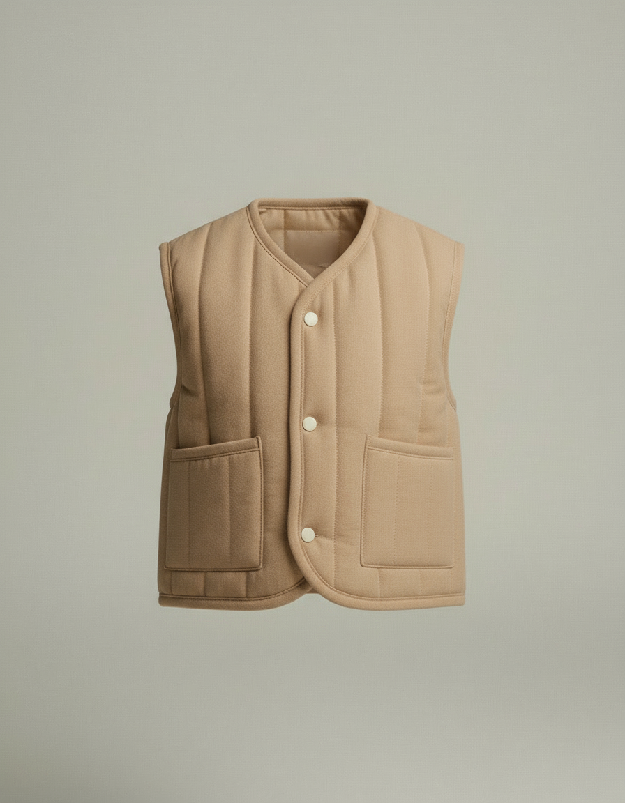 Mila | Gevoerde Katoenen Bodywarmer