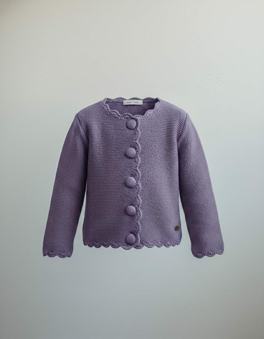 Leni | Gebreid Kinder Vestje