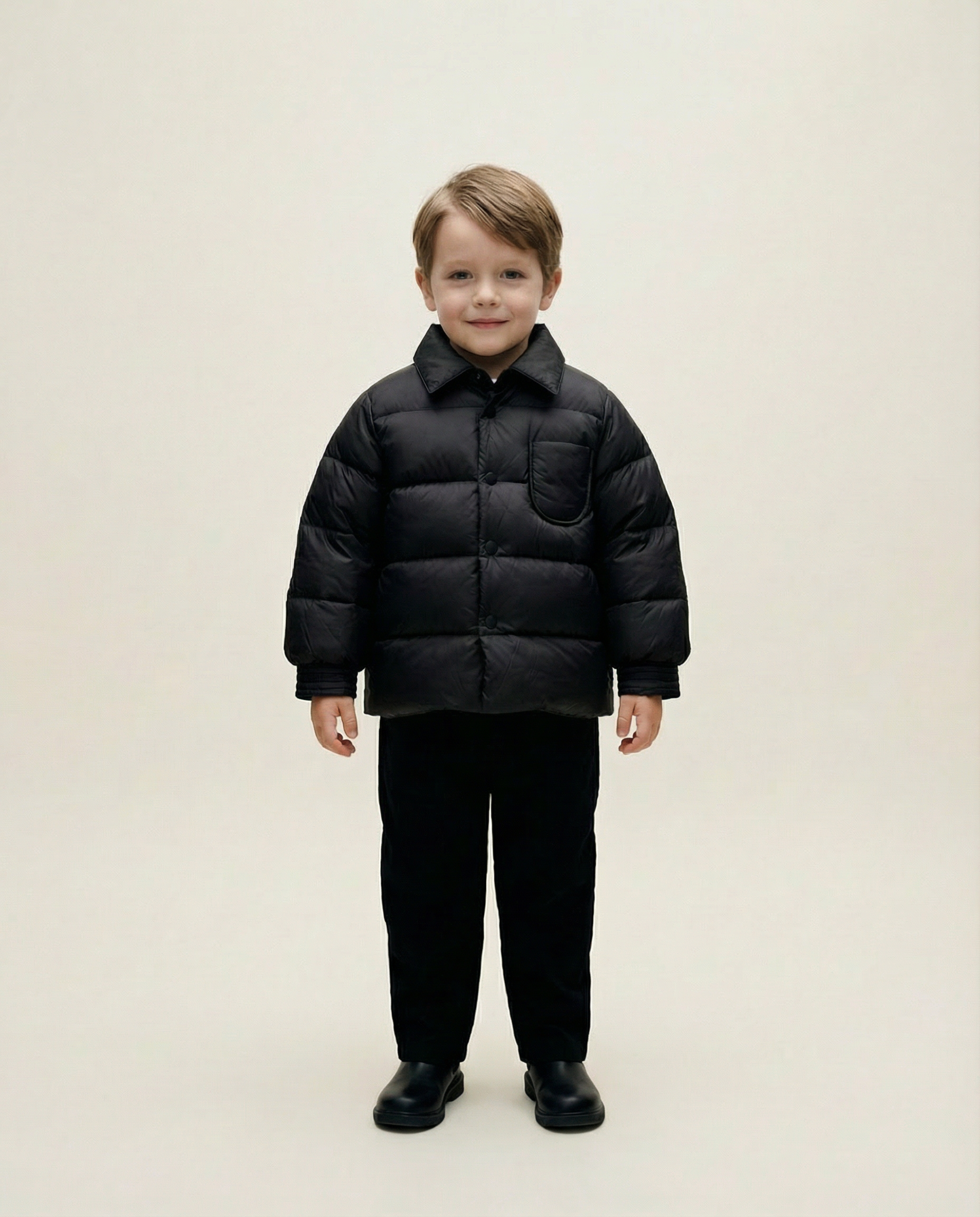 Nerio | Warme Kinder Donsjas